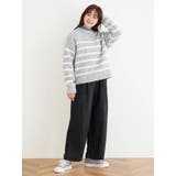 パネルボーダープルオーバー | LUDIC PARK | 詳細画像15 