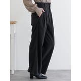 起毛ツイル ストレートパンツ | LUDIC PARK | 詳細画像3 