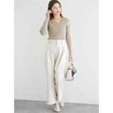 起毛ツイル ストレートパンツ | LUDIC PARK | 詳細画像14 