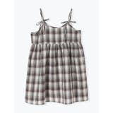 茶 | チェック柄キャミチュニック | LUDIC PARK