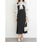 フリルボウタイブラウスドッキングワンピース | LUDIC PARK | 詳細画像6 