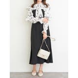 フリルボウタイブラウスドッキングワンピース | LUDIC PARK | 詳細画像8 