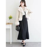 フリルボウタイブラウスドッキングワンピース | LUDIC PARK | 詳細画像16 