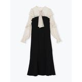 フリルボウタイブラウスドッキングワンピース | LUDIC PARK | 詳細画像19 