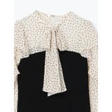 フリルボウタイブラウスドッキングワンピース | LUDIC PARK | 詳細画像21 