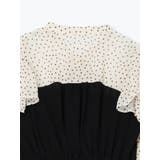 フリルボウタイブラウスドッキングワンピース | LUDIC PARK | 詳細画像24 