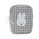 miffy 千鳥×モノトーン 縦型ポーチ 千鳥柄【ミッフィー】 | LUDIC PARK | 詳細画像1