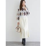 アーガイル柄フェザーシャギープルオーバー | LUDIC PARK | 詳細画像5 