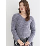 濃グレー | ラメシャギーニット | LUDIC PARK