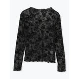 フロッキーフラワーチュールトップス | LUDIC PARK | 詳細画像26 