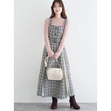 ツイード×プリーツ切り替えジャンパースカート | LUDIC PARK | 詳細画像4