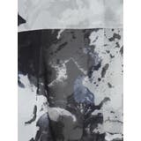 モノトーンアート柄プリントシフォンショート丈シャツ | LUDIC PARK | 詳細画像7 