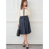 ウエストリボン配色ステッチスカート | LUDIC PARK | 詳細画像7 