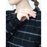 チェック柄フロントタックブラウス | LUDIC PARK | 詳細画像8 