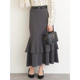 ベルト付きカットツイルマーメイドスカート | LUDIC PARK | 詳細画像20