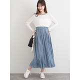 サテンギャザーロングスカート | LUDIC PARK | 詳細画像16 