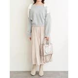 サテンギャザーロングスカート | LUDIC PARK | 詳細画像21 