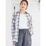 ルーズシルエットチェック柄シャツ | LUDIC PARK | 詳細画像1 