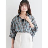 ルーズシルエットチェック柄シャツ | LUDIC PARK | 詳細画像12 