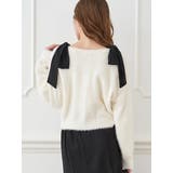 フェザーシアーリボンニットトップス | LUDIC PARK | 詳細画像4 