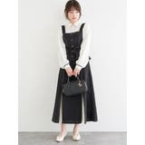 ペプラムドッキングジャンパースカート | LUDIC PARK | 詳細画像11 