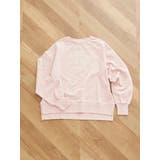 ピンク | 刺繍ロゴスウェットプルオーバー | LUDIC PARK