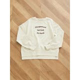 ベージュ | 刺繍ロゴスウェットプルオーバー | LUDIC PARK