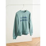 青 | フロントロゴ刺繍プルオーバー | LUDIC PARK