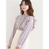 フロントピンタックフリルブラウス | LUDIC PARK | 詳細画像2 