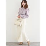 フロントピンタックフリルブラウス | LUDIC PARK | 詳細画像6 