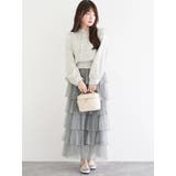 小花柄ピンタックブラウス | LUDIC PARK | 詳細画像12 