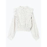 小花柄ピンタックブラウス | LUDIC PARK | 詳細画像14 