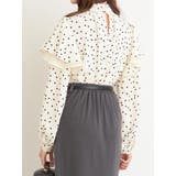 ドットボウタイフリルブラウス | LUDIC PARK | 詳細画像12 