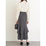 ドットボウタイフリルブラウス | LUDIC PARK | 詳細画像17 