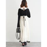 リブ切り替えドットワンピース | LUDIC PARK | 詳細画像5 