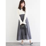 リブ切り替えドットワンピース | LUDIC PARK | 詳細画像14 