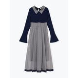 リブ切り替えドットワンピース | LUDIC PARK | 詳細画像18 