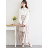 花柄ベルト付きワンピース | LUDIC PARK | 詳細画像6 