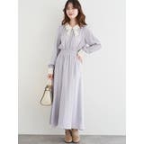 襟レースシャーリングワンピース | LUDIC PARK | 詳細画像1 