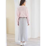 スフレタッチダンボール ナローロングスカート | LUDIC PARK | 詳細画像9 