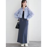 スフレタッチダンボール ナローロングスカート | LUDIC PARK | 詳細画像27 