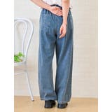 10デニムワイドパンツオンスデニムワイドパンツ | LUDIC PARK | 詳細画像31 