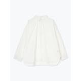 白 | パッチワーク風シャツ | LUDIC PARK