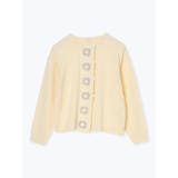 クリーム | かぎ針編みモチーフカーディガン | LUDIC PARK