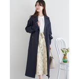 紺 | ツイルトレンチコート | LUDIC PARK