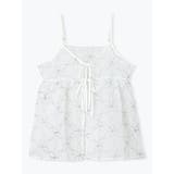 オフホワイト | ラメ刺繍キャミソールビスチェ | LUDIC PARK