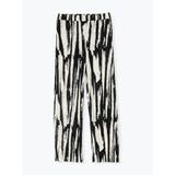 黒 | アソート柄プリーツスカンツ | LUDIC PARK