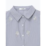 小花刺繍半袖シャツブラウス | LUDIC PARK | 詳細画像12 