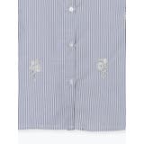 小花刺繍半袖シャツブラウス | LUDIC PARK | 詳細画像14 