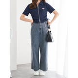 ハート刺繍ダブルZIPカットソー | LUDIC PARK | 詳細画像7 